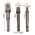 thumbnail image 3 of EASTIN Pcs Socket Adapter Set Impact Driver Power Bits Extension Bit 1/4 Inch 3/8 Inch 1/2 Inch Power Hand Tools Driver Extension Socket Adapters Set, 3 of 7