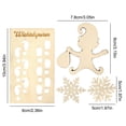 thumbnail image 4 of Plantilla Con Forma Navidad Huellas Decoraciones Navideñas, 4 of 4