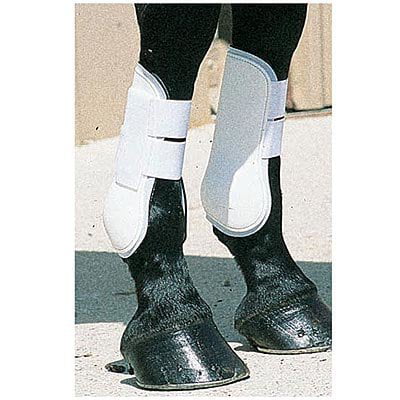 Open Front Jumping Boots, pair - Black (Best Open Front Boots)