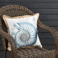 thumbnail image 4 of Coastal Outdoor Shell Pillow Cover, 4 of 5