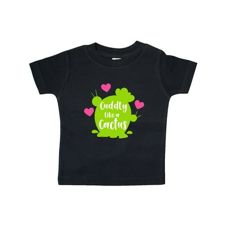 

Inktastic Cuddly Like A Cactus Hearts - Green Pink Gift Baby Boy or Baby Girl T-Shirt