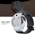 thumbnail image 4 of Refillable Butane Lighter Watch Quartz Cigar Timepiece Black, 4 of 8