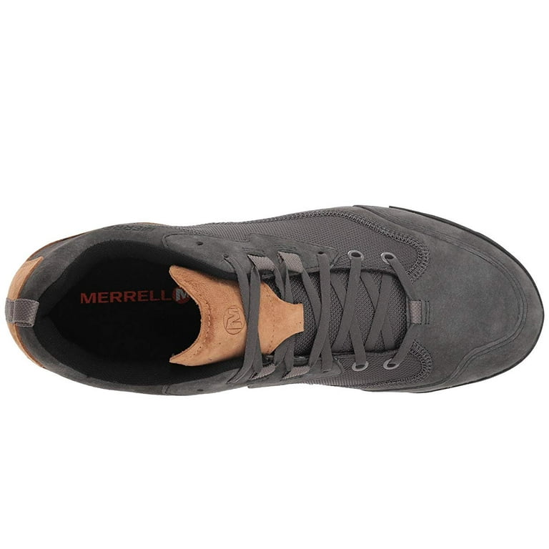 Merrell burnt rock on sale travel suede granite