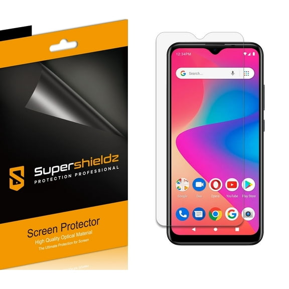 [6-Pack] Supershieldz for BLU V50 Screen Protector, Anti-Bubble High Definition (HD) Clear Shield