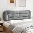 thumbnail image 2 of vidaXL Headboard Cushion Light Grey 183 cm Fabric, 2 of 5