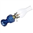 thumbnail image 2 of 2X Lámpara de Aceite Rústica Lámpara de Carbón de Vidrio Vintage Lámparas de Aceite para Uso en Interiores Decoración del Hogar Iluminación Linterna de Aceite Azul, 2 of 5