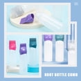 thumbnail image 5 of KAKOWELY root bottle 6 pcs Hair Coloring Root Comb Applicator Bottle Root Applicator Bottle for Home6.61"X1.77"X1.77", 5 of 5