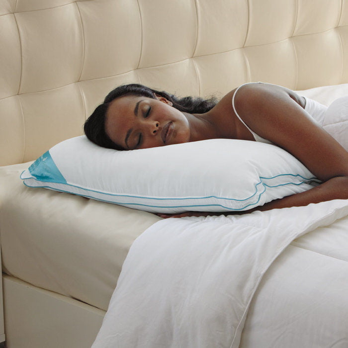 brookstone biosense side sleeper pillow