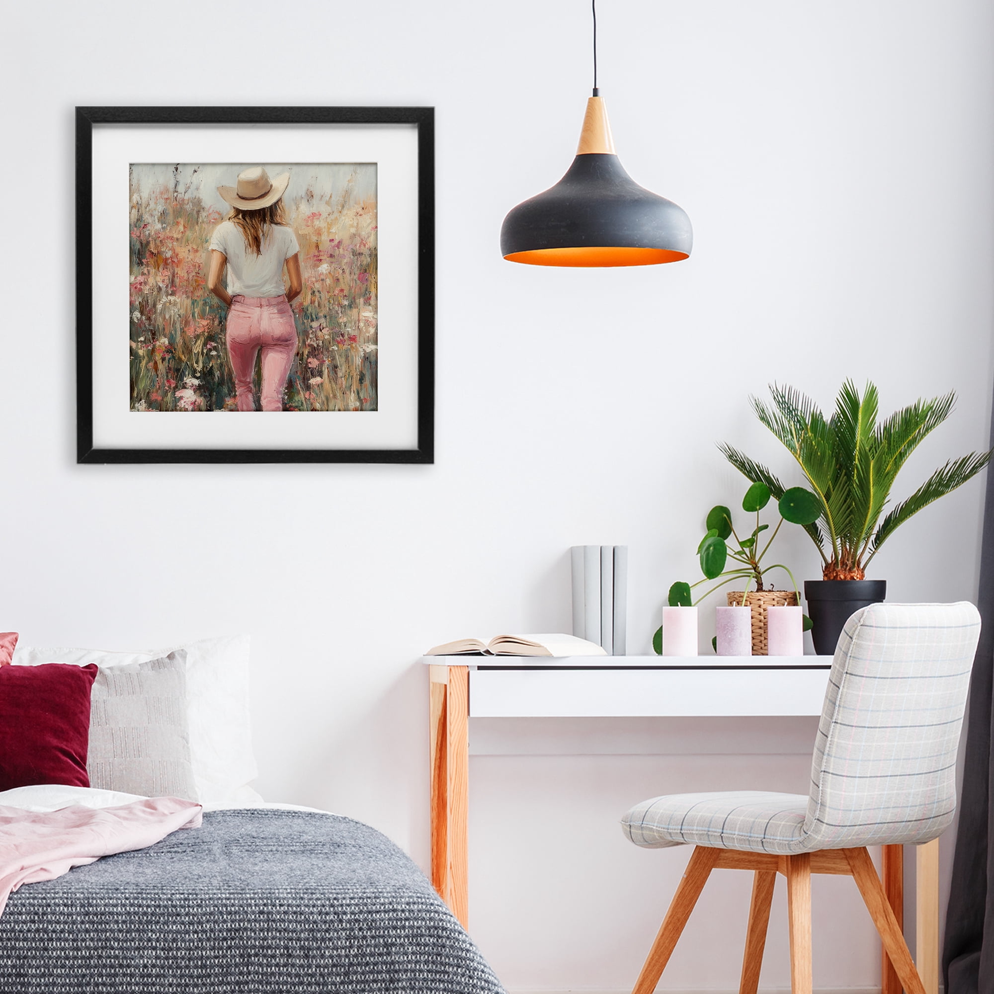 Stupell Industries Moment Of Peace Black Framed Print Under Glass, design by Heidi Kuntz