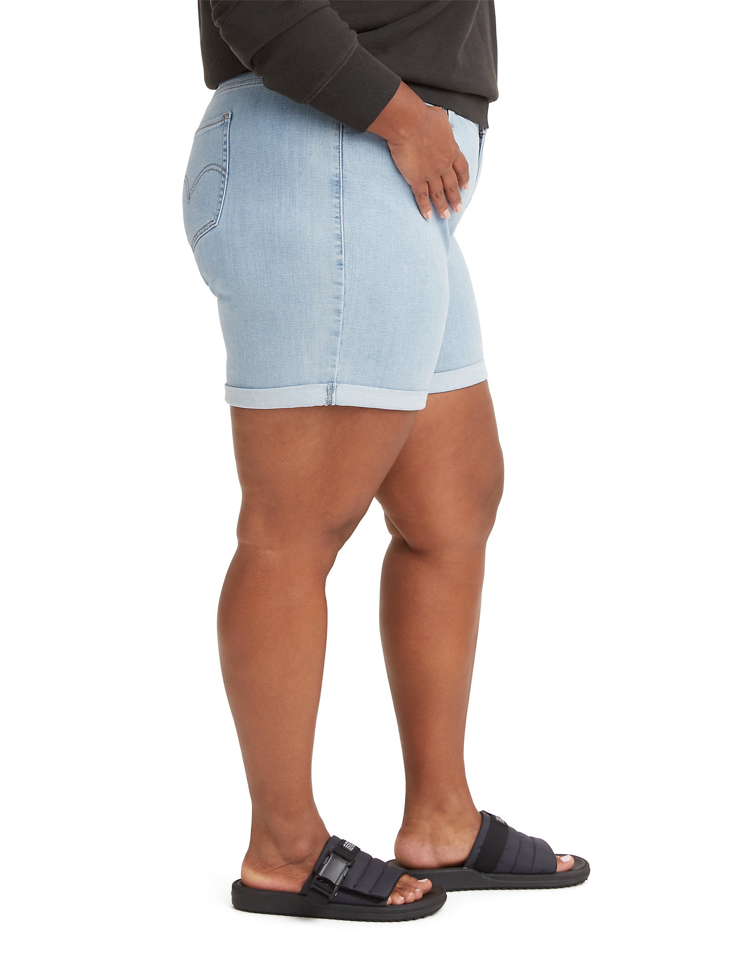 Levi's® Women's Plus Size Mid Length Shorts