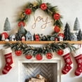 thumbnail image 7 of Waipfaru 16Pcs Christmas Ball Ornaments,3.15" Shatterproof Hanging Xmas Ornaments Set for Christmas Holiday Party Decoration, 7 of 7