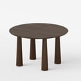 thumbnail image 6 of MAYEERTY 52x52x30 Modern Round Dining Table, Mid-Century Wood Kitchen Table, Walnut ​, 6 of 7