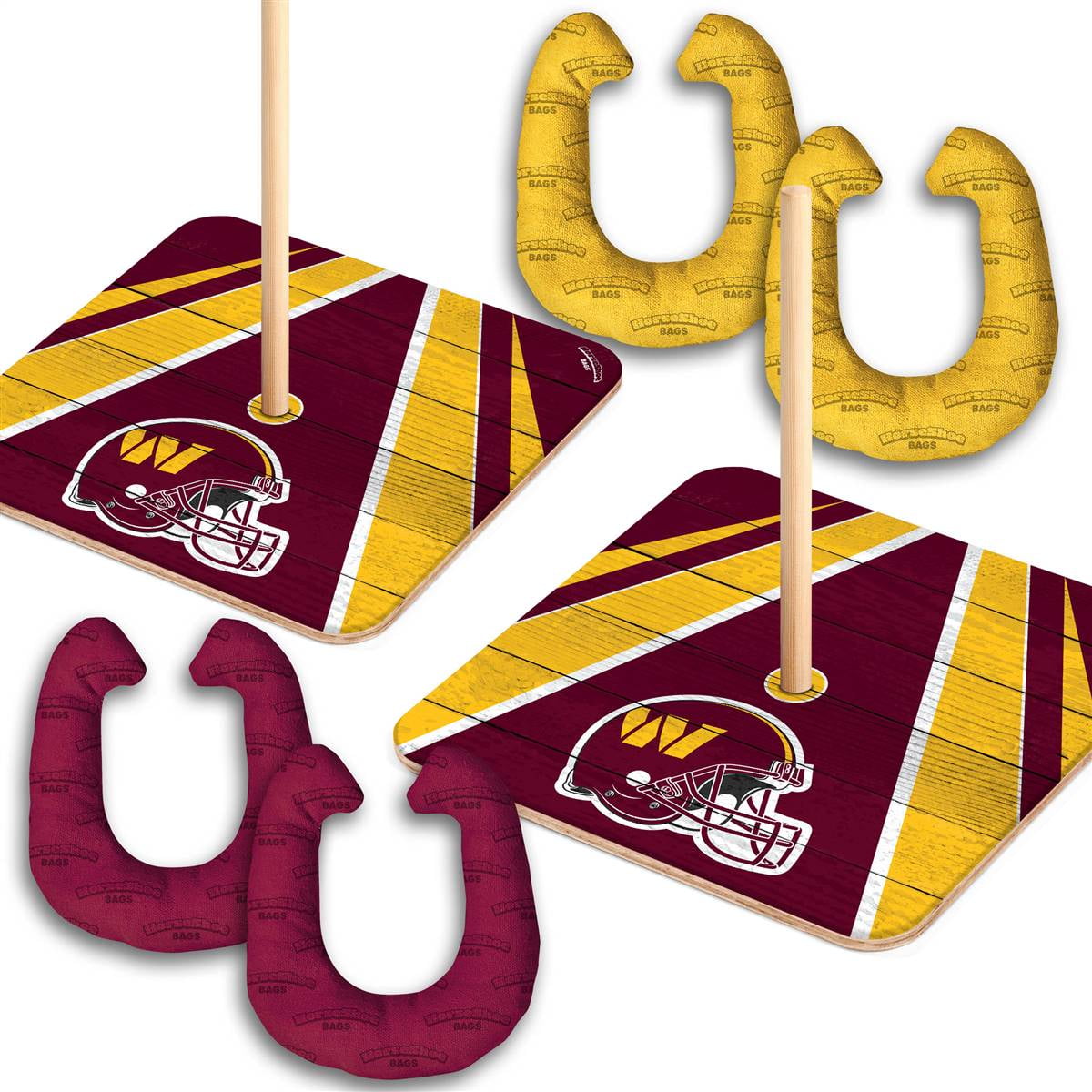 YouTheFan NFL Washington Commanders HorseShoe Bags