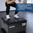 thumbnail image 3 of Stackable Plyo Box 12 Inch, Adjustable Plyometric Jump Box, Soft Foam Step Up Boxes for Home Gym Workouts, Soft Plyo Box for Professional Strength, HIIT, Step-Ups, and  Training, 3 of 9