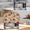 thumbnail image 5 of FOR U DESIGNS Cardinal Poinsettia Flower Pattern Microwave Oven Cover Wear-Resistan Small Appliance Covers All-Season Lid for Air Fryer Toaster Oven,18.25 x 14.5 x 11 inches-S, 5 of 8
