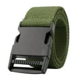 thumbnail image 3 of Guardoinrt Outdoor Breathable Men Waist Belt Quick Release Buckle Green, 3 of 9