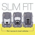 thumbnail image 3 of Silla de auto convertible 3 en 1 Baby Trend Trooper™, gris tablero, 3 of 5