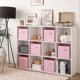 thumbnail image 3 of 6 Pack Pink Storage Bins Closet Baskets for Organization 11 Inch 26-27s, 3 of 4