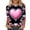502_Pink, variant on Kaondbfi Valentine Shirts for Women Love Heart Tshirt Valentine's Tee Shirt Casual Lover 3/4 Sleeve Sleeve Tops Surprise Gifts for Your Darling