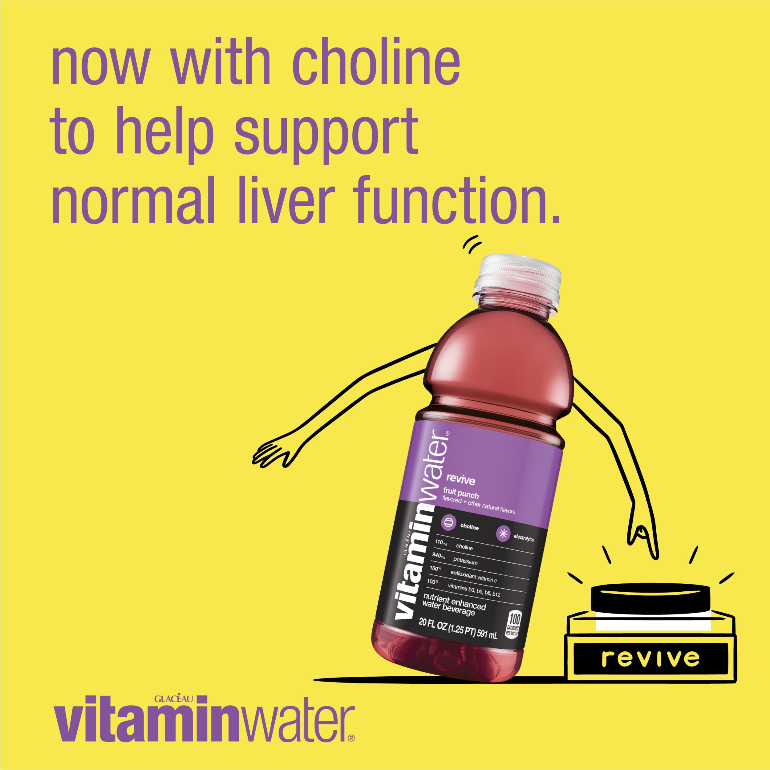 Buy vitaminwater revive electrolyte enhanced water w/ vitamins, fruit