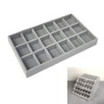 thumbnail image 2 of Velvets Jewelry Storage Tray for Drawer Organization Stackable Rings Organiser Multifunctional Necklace Bracelets Holder, 2 of 8