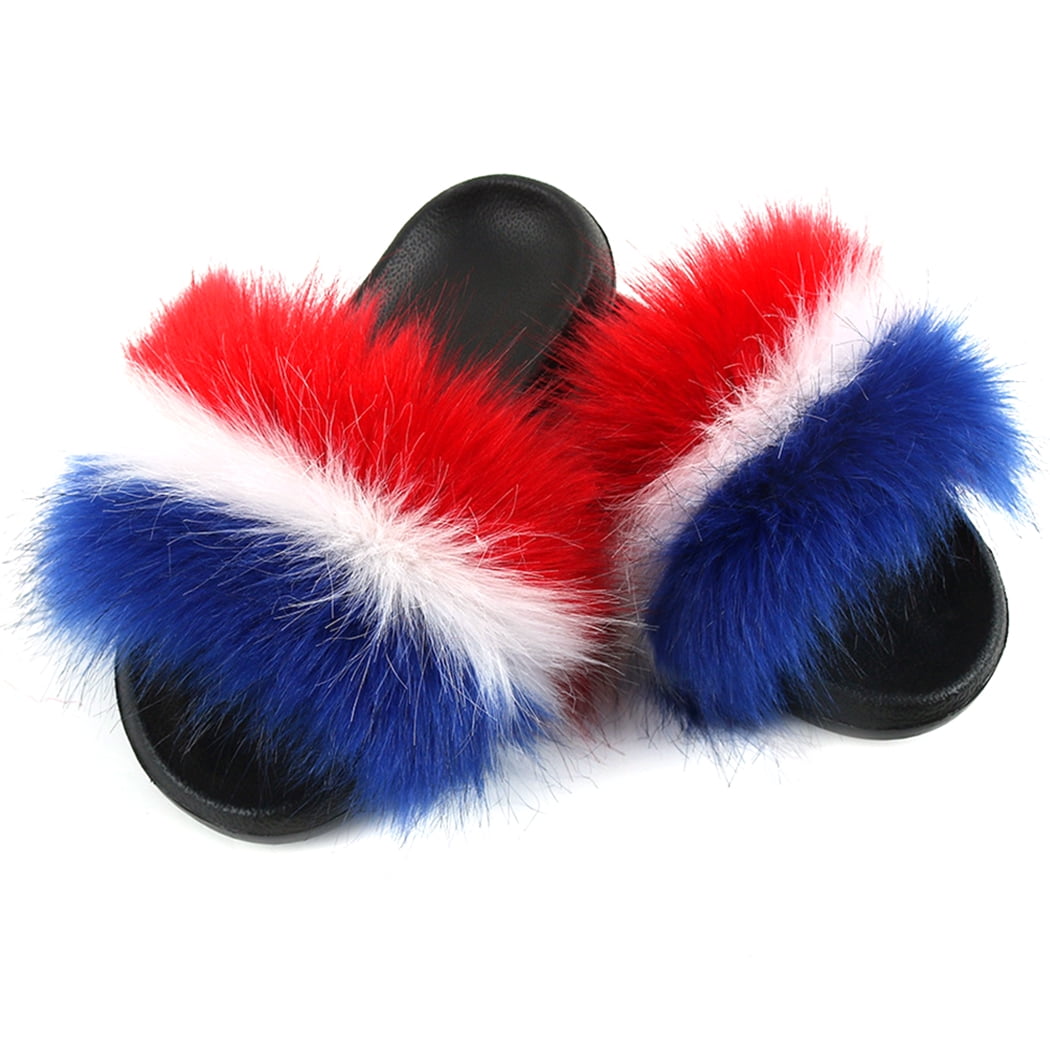 furry slippers amazon