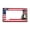 B, variant on Liberty Bell License Plate Frame with USA Flag, Metal Patriotic Car Tag Frame for Truck, SUV, Trailer, Home of the Brave Design