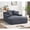 Grey, variant on Grey Cloud-like Oversized Lounge / Stylish Bedroom and Living Room Piece