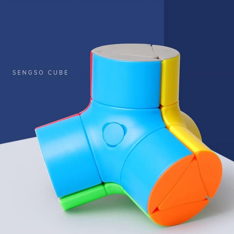 Sengso Q-Platypus Magic Column Cube shengshou Stickerless Twist
