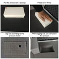 thumbnail image 4 of Langgg Environmentally Friendly Suitcase For Toy Hardware Precision Storage white 47*36*15CM, 4 of 6