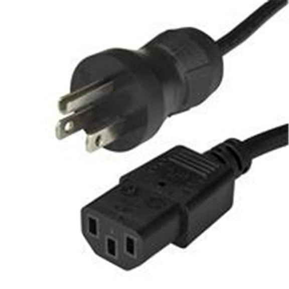6 ft. Hospital-Grade Power Cord - NEMA 5-15P to C13