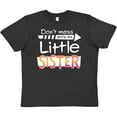 thumbnail image 3 of Inktastic Don't Mess with my Little Sister Youth T-Shirt, 3 of 5