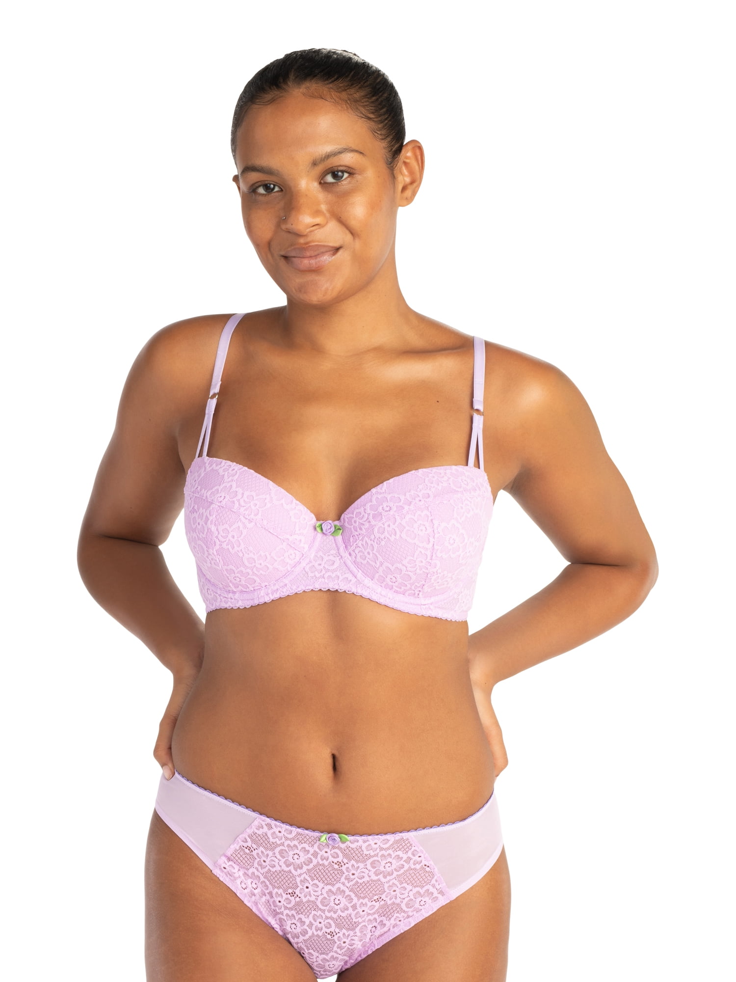 Parade Lace Thong Underwear, 3-Pack, Sizes XS to 3XL