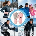 thumbnail image 4 of REDESS Winter Gloves for Men and Women with Touch Screen Waterproof for Ski Black, 4 of 6