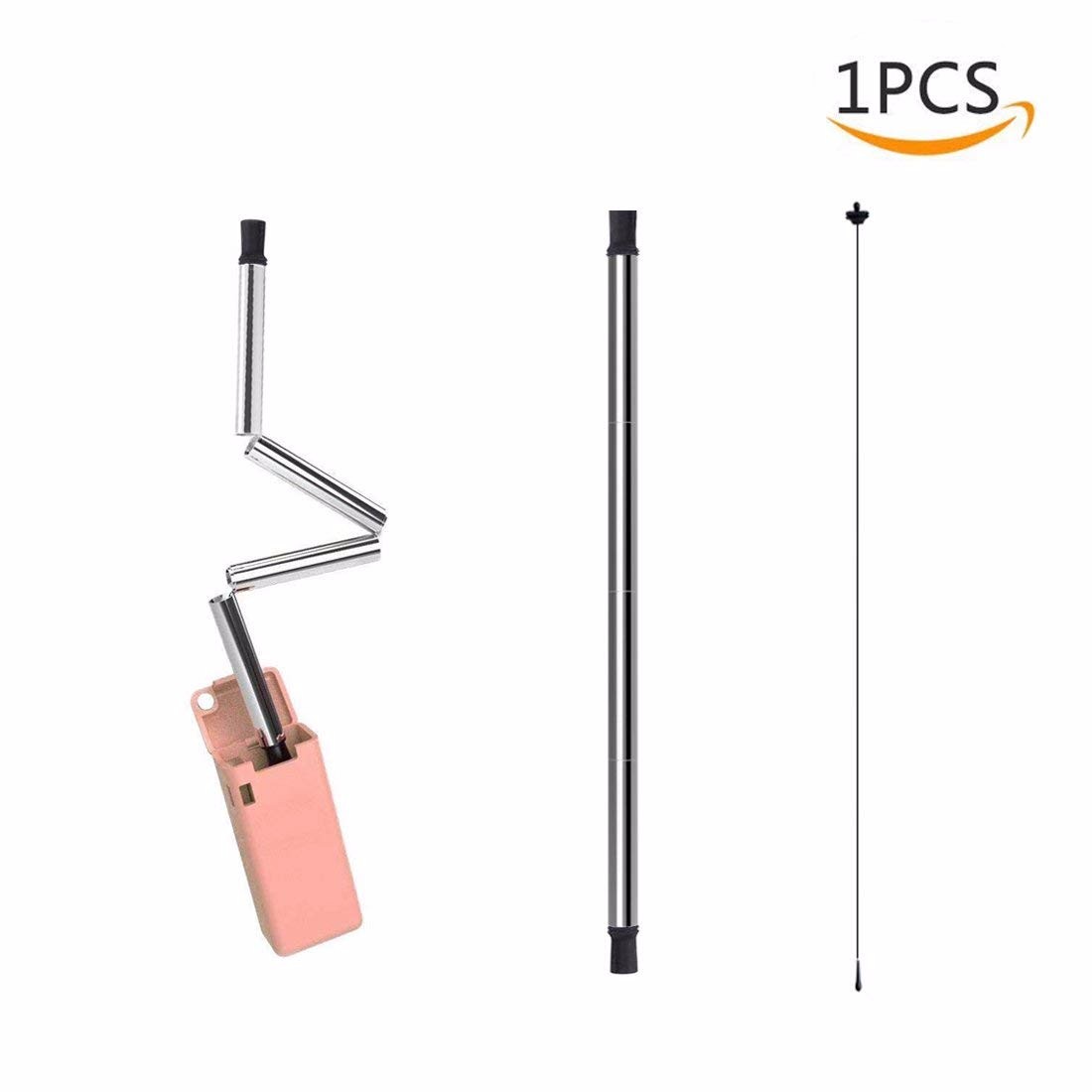 Reusable Straws,Stainless Steel Straws,Reusable Smoothie Straws