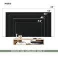 thumbnail image 4 of Mueble para Tv Flotante Lima Moru Color  Roble, Estantes Abiertos |  80x20x15cm|, 4 of 8