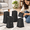 12 Inches, variant on 6 Inches Heavy Duty Furniture Risers with Power Outlet and USB Ports, 4 Pack