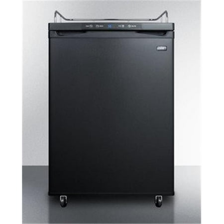 Triple Beer Tap Kit Summit SBC635M7NK 5.6 cu. ft. Freestanding Commercial Beer Dispenser, No Tap Kit Included - Black ()
