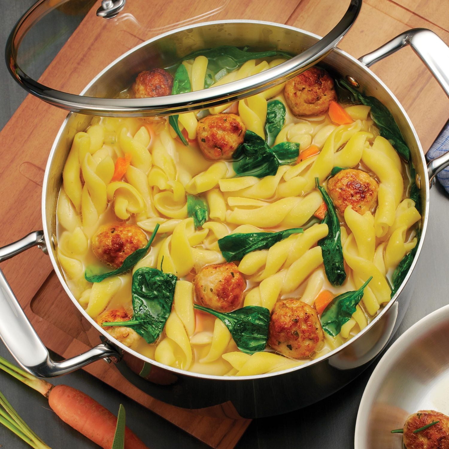 Tramontina Tri-Ply Clad 5 Qt Stainless Steel Covered Dutch Oven