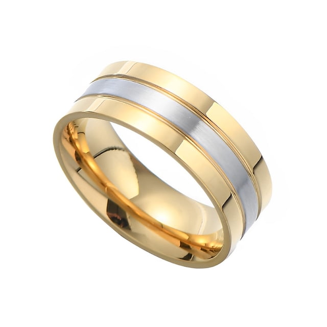 Qarigey Anillo Punk de moda, alianzas de boda, anillos exquisitos Ins, accesorios de ropa, joyería, abalorio, regalos de aniversario de compromiso Accesorios de disfraces Oro 9 # Qarigey AP014847-11
