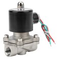 thumbnail image 4 of 3/8in Sole Valve Direct Acting Normally Closed Stainless Steel for Water Air OilDC 12V, 4 of 4