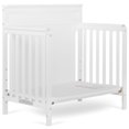 Dream On Me Harbor Full Panel 4in1 Convertible Mini Crib, White