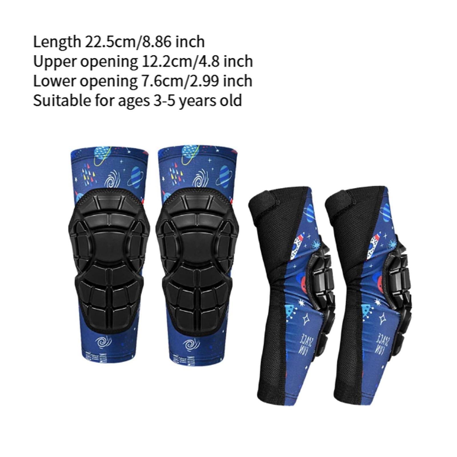 MAGIDEAL Kids Knee Pad Elbow Pads Knee Brace Guards for Children Girls Boys Snowboard S
