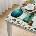 thumbnail image 4 of HAOXIT Cloth Napkins, Blooming Floral Party Dinner Decoration Square tablecloth 48''x48'', 4 of 7