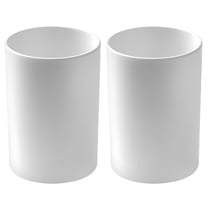 ACDANC 2pcs Bathroom Tumbler Cup Reusable Unbreakable Toothbrush Cup Easy To Clean Bathroom Cup