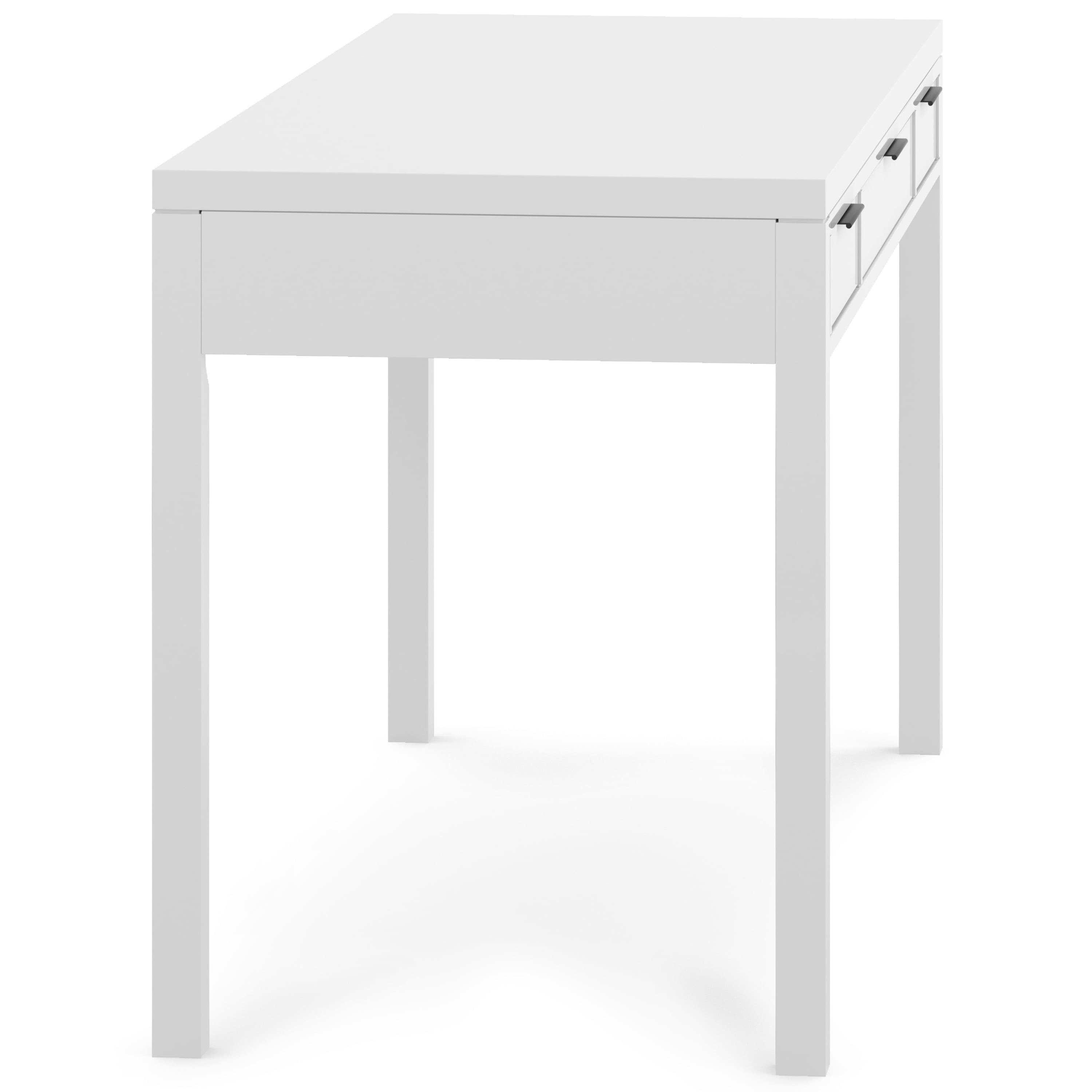 Hollander SOLID WOOD Contemporary 60 inch Wide Desk in Medium Saddle Brown