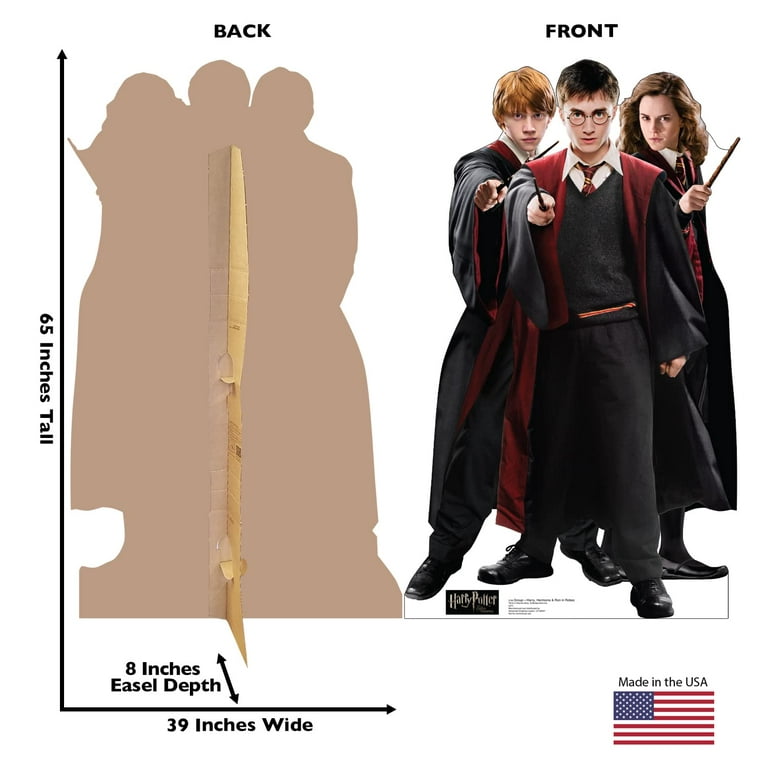 Advanced Graphics Group-Harry, Hermione & Ron in Robes (Warner Brothers) 