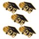 thumbnail image 3 of 5 broches de sombrero de graduación de 2025, accesorios para la temporada de graduación, insignia de birrete de graduación, broche de aleación, pin de solapa conmemorativo de graduación., 3 of 7