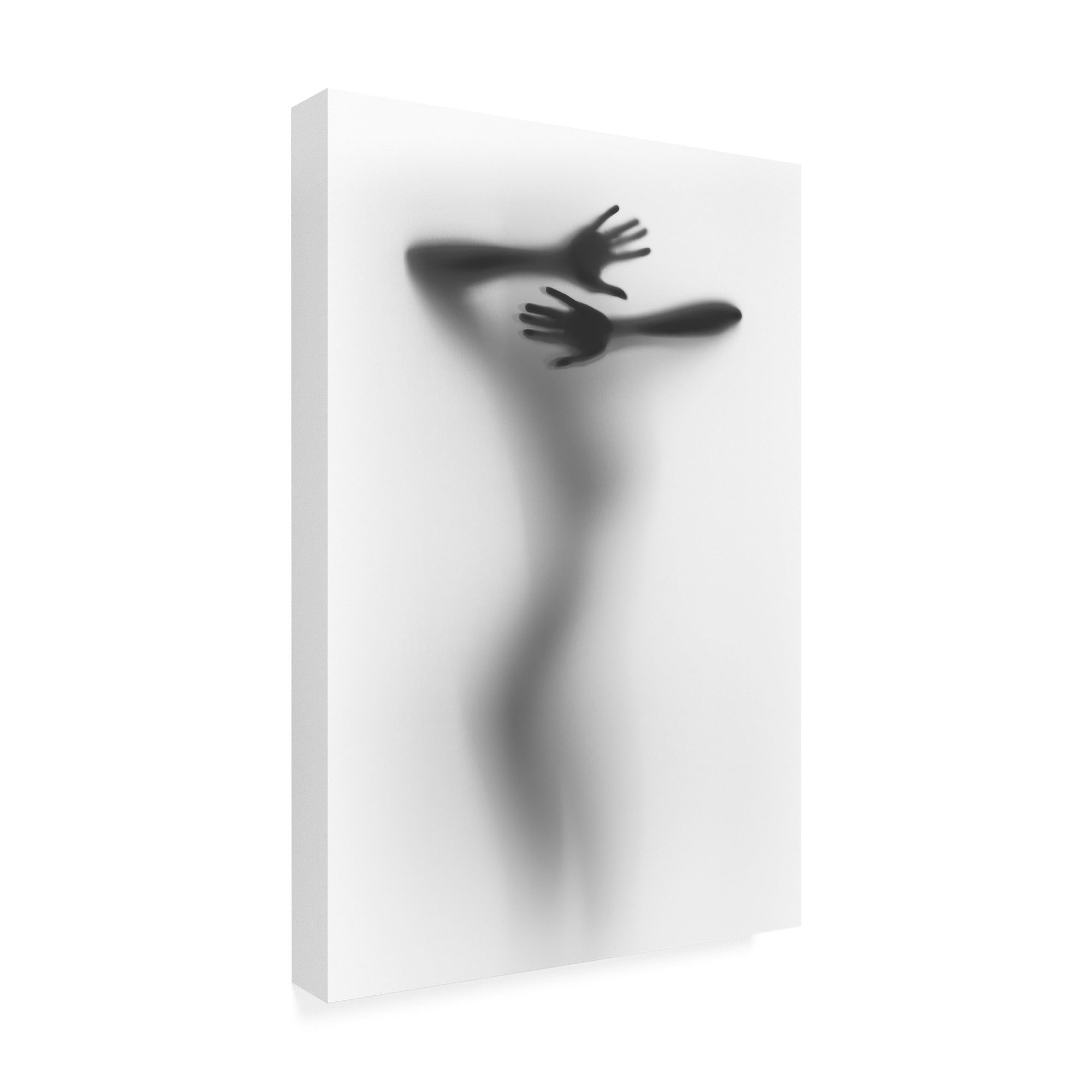 Trademark Fine Art 'It Hurts' Canvas Art by Incado