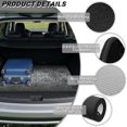 thumbnail image 6 of POLERO All Weather Trunk Liner Duty Rear Trunk Line, Stylish for Travel, Black Spider Web Pattern 29" x 39", 6 of 7